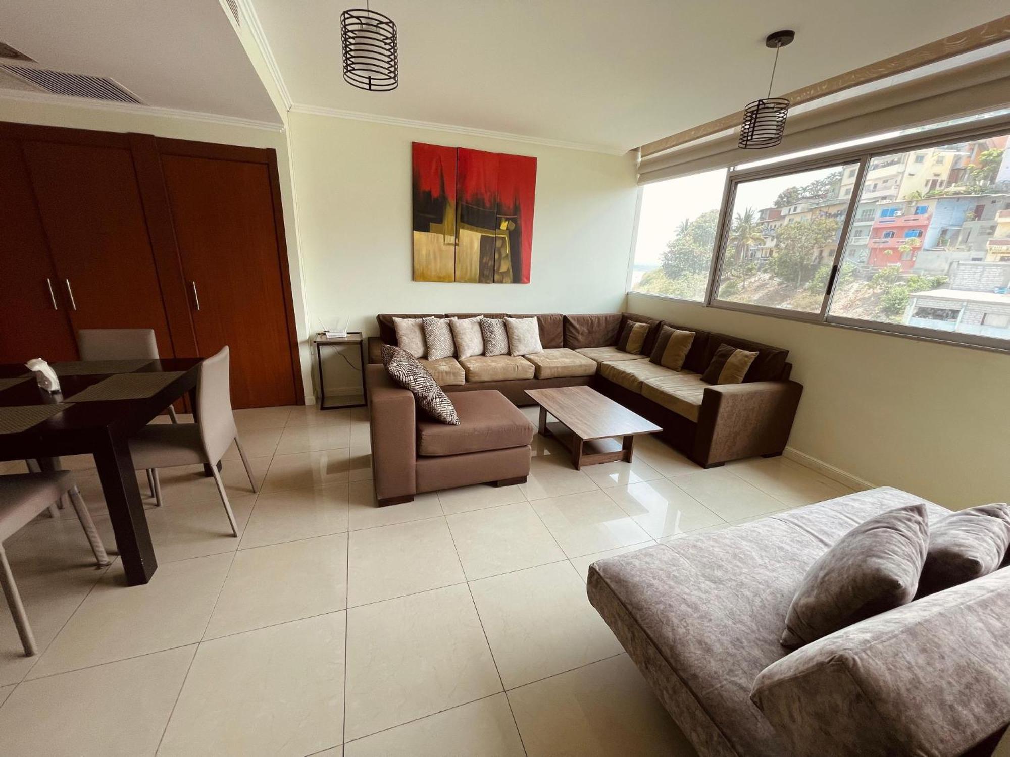 Suite Frente Al Rio En Puerto Santa Ana Riverfront Guayaquil Exteriér fotografie