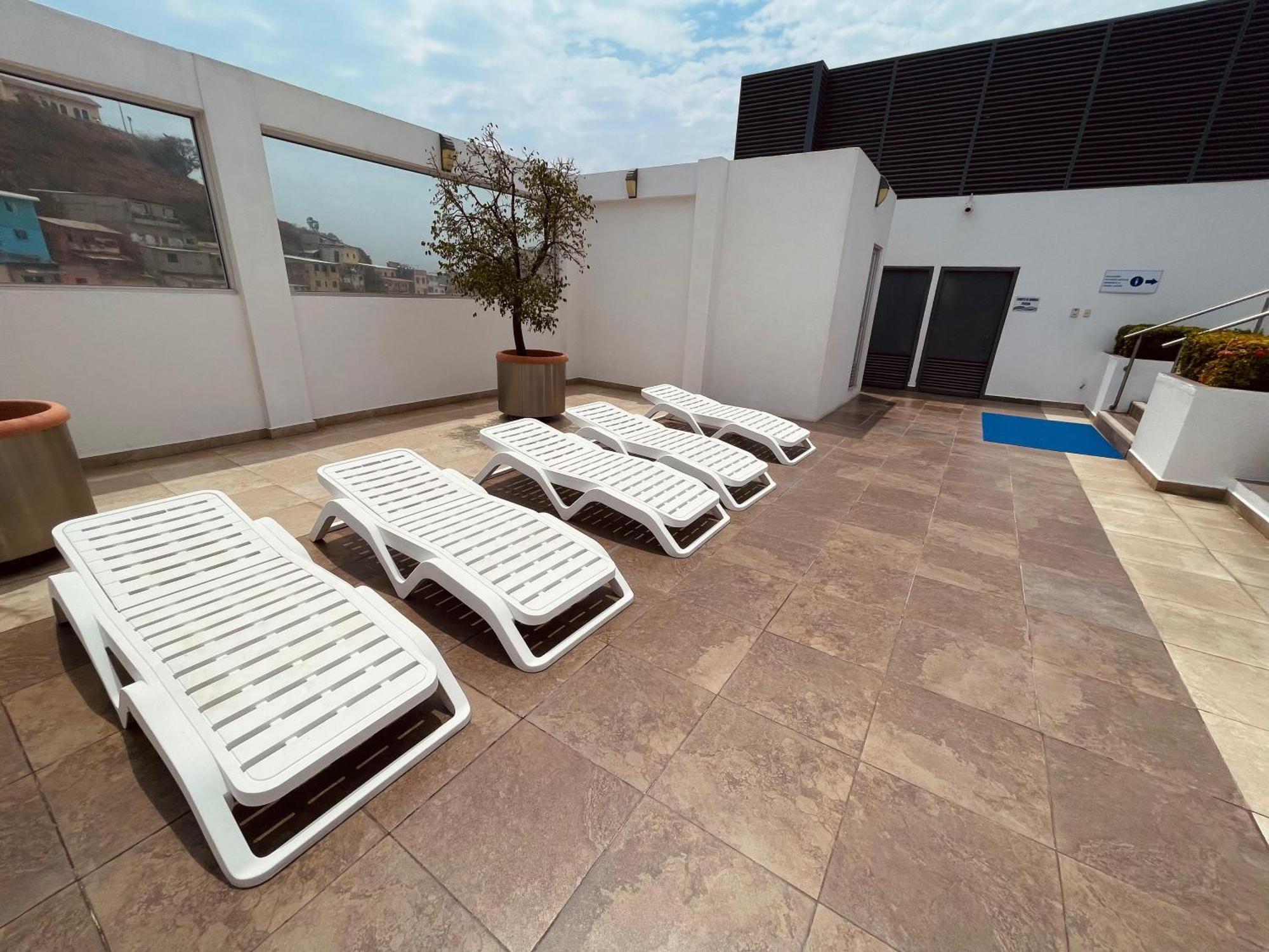 Suite Frente Al Rio En Puerto Santa Ana Riverfront Guayaquil Exteriér fotografie